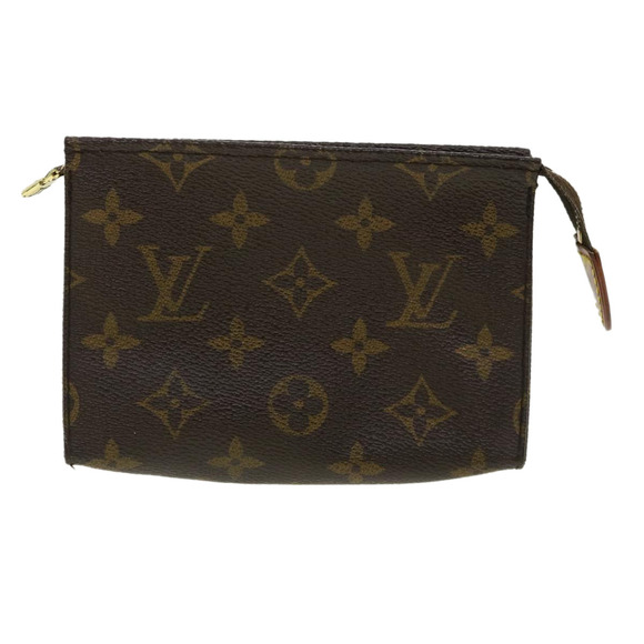 LOUIS VUITTON Monogram Poche Toilette 15 Pouch M47546 LV Auth ar7878B - Picture 13 of 16